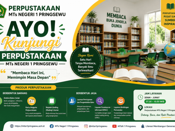 Promosi Produk dan Layanan Perpustakaan MTs Negeri 1 Pringsewu